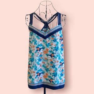Lauren Conrad strappy racer back tank size L